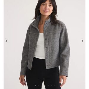Marine Layer Asheville Jaquard Jacket Anthropologie Lightweight Coat